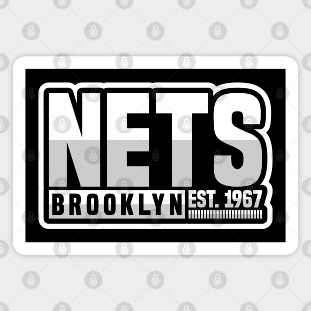 Brooklyn Nets 01 Magnet by yasminkul